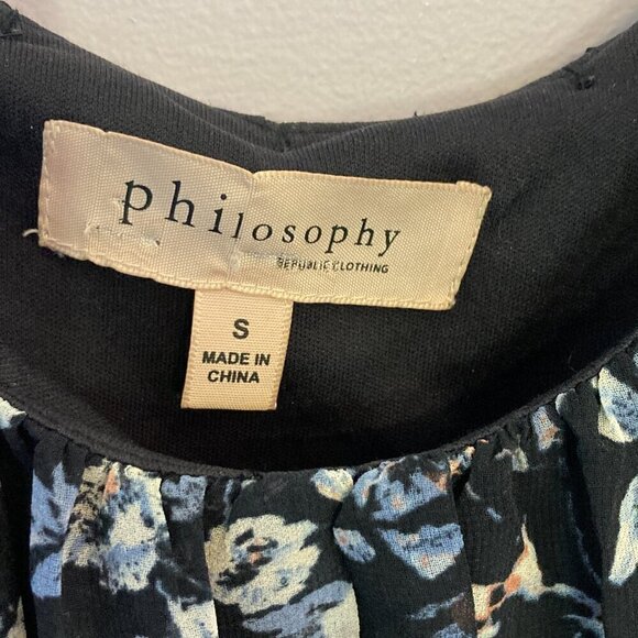 Philosophy Top & Black Rainn Blouse, EUC, Set of 2, Size S - Picture 10 of 15